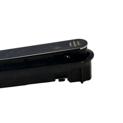 Rationel / Velfac click ventil sort 621690B, sort ramme og sort trykplade