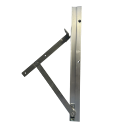 Sidestyrebeslag 622716 Patus bund venstre, 334mm, Rationel