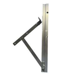 Sidestyrebeslag 622716 Patus bund venstre, 334mm, Rationel