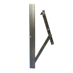 Sidestyrebeslag 622716 Patus bund venstre, 334mm, Rationel