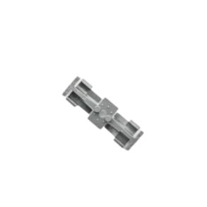 Plastclips med tap til alu 500256 (3822) sort, Rationel pose med 50 stk.