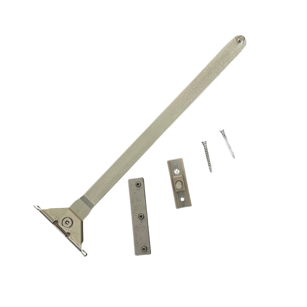 Friktionsbremse komplet med blik og skruer. M4 83208 (rammer mellem 615-744,9mm brede), Velfac