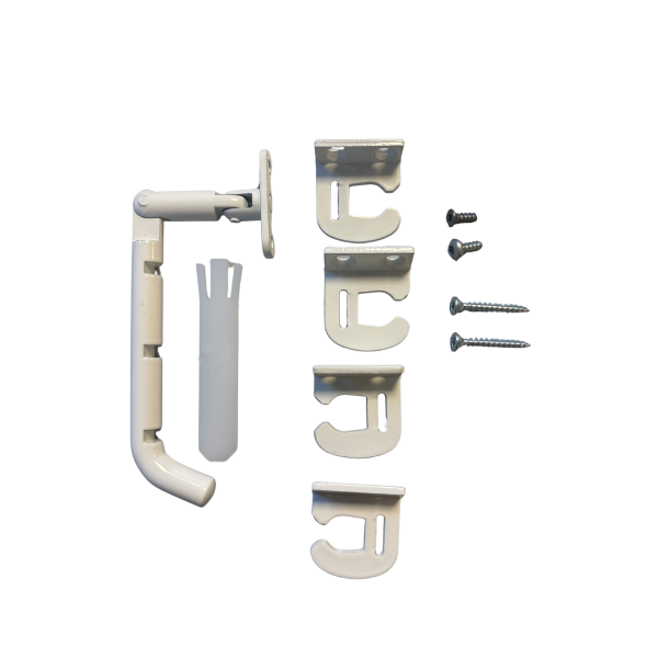 Velfac PN-sikring til V200 og V400 med 90gr + 110gr. slutblik. Hvid 83282