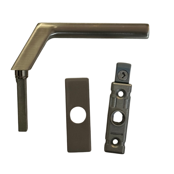 Greb h�jre m/ sikringsknap og l�s 620131, 531134, 622311 til Rationel Aura(+) og Forma(+) vinduer og terrassed�r.