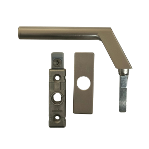 Greb venstre m/ sikringsknap og l�s 622333, 531135, 622311 m/ halv grebspind for gennemg�ende greb. Rationel