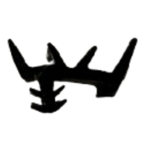 Glasbnd til Kastrup vinduer 500064-TS, sort