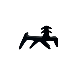 Glasbnd Primo 8120 sort. Til 3mm not