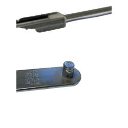 Bremse M/ tap for karmfste 20x450mm. Type 160/4, ASSA