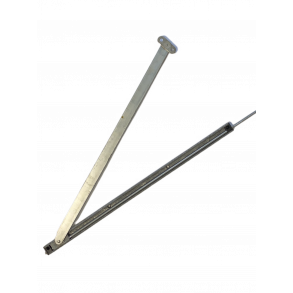 Bremse 20x450mm m/ fast karmf�ste h�jre ned, FIX