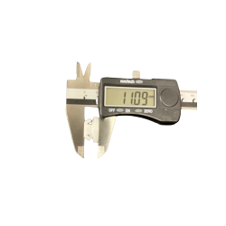 Clips til montering af alu, 6 kant 3,6mm sokkel pose med 50 stk. 