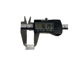 Clips til montering af alu, 6 kant 3,6mm sokkel pose med 50 stk. 