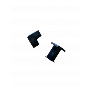 Hjrnebrik til glasliste gammel model sort, Velfac V200 pose med 50 stk. 