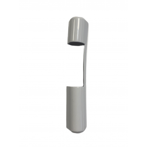 Dkkappe hjre til hngsel i toppen. Hvid, LK005 6R 104