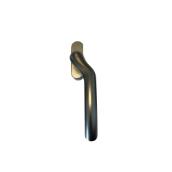 Hoppe paskvilgreb Tokyo Mini med 7x7x58mm grebspind bsning til 8x8mm medflger. Stlelox hjre