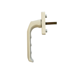 Rationel paskvilgreb lige til dreje/ kip hvid. pind 7x7x33mm